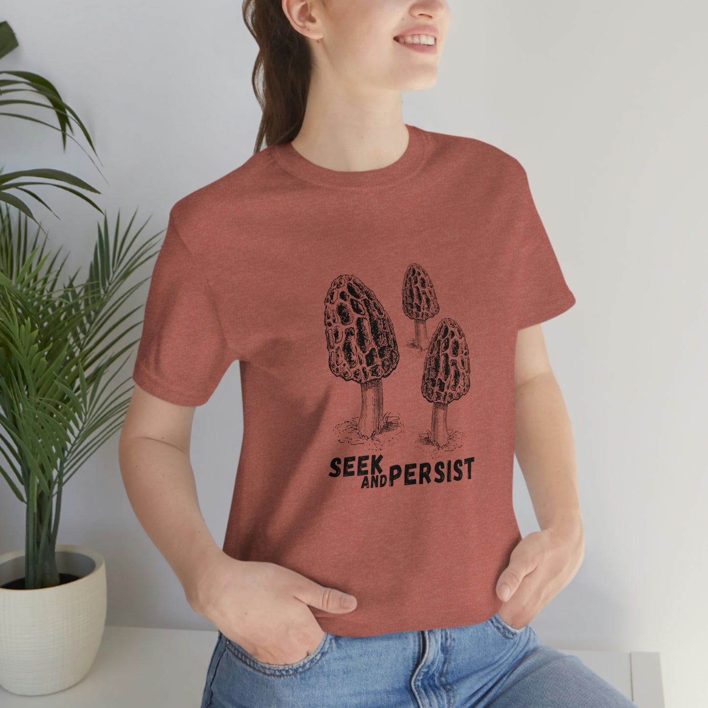 SEEK AND PERSIST- Unisex Jersey Short Sleeve Tee