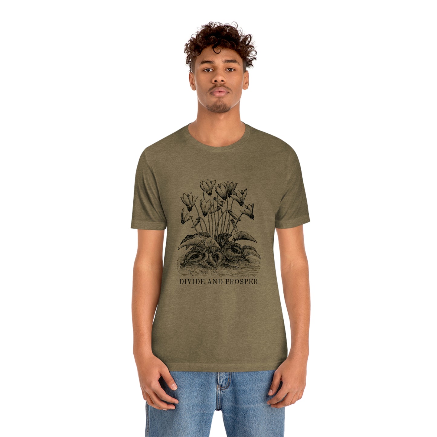 DIVIDE AND PROSPER- Unisex Jersey Short Sleeve Tee