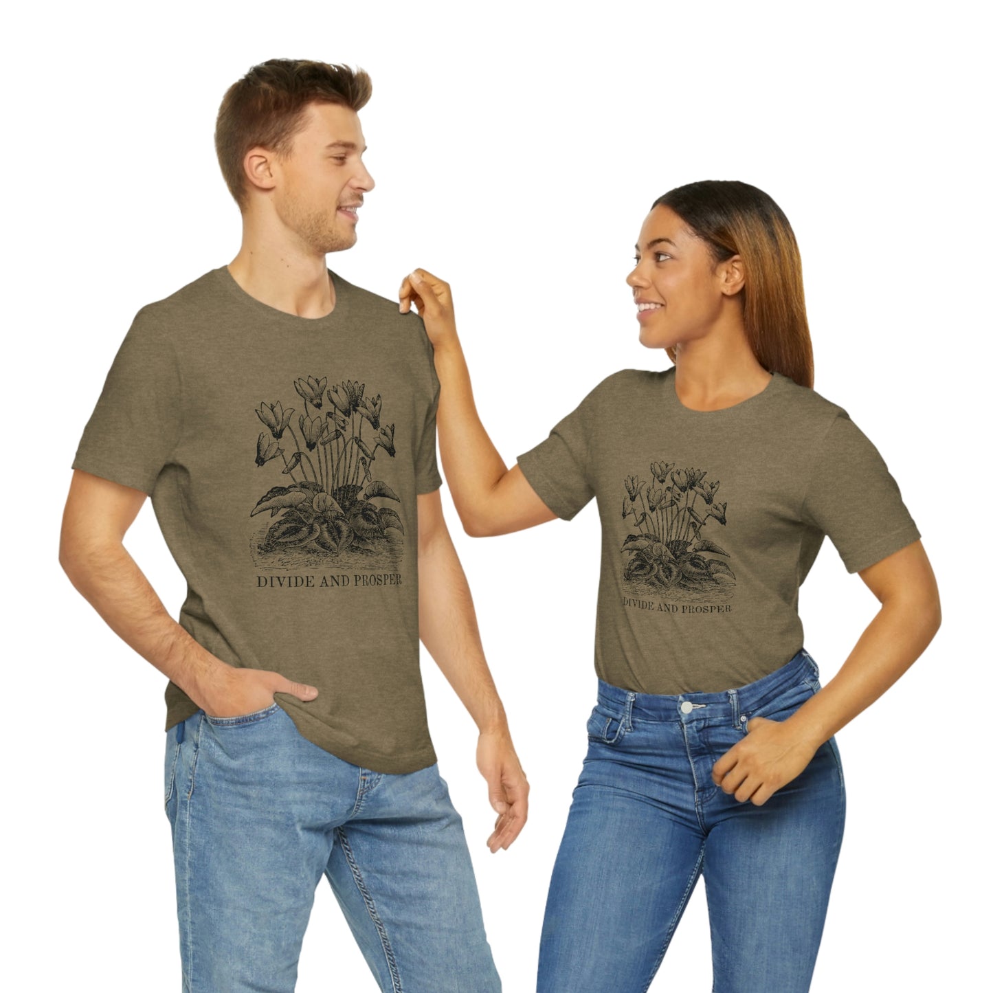 DIVIDE AND PROSPER- Unisex Jersey Short Sleeve Tee