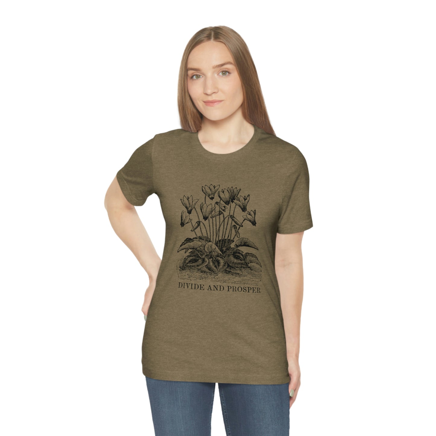 DIVIDE AND PROSPER- Unisex Jersey Short Sleeve Tee