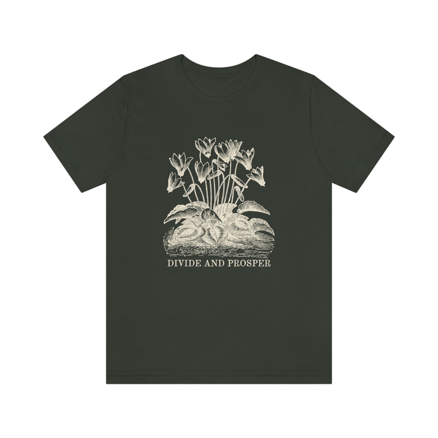 DIVIDE AND PROSPER- Unisex Jersey Short Sleeve Tee