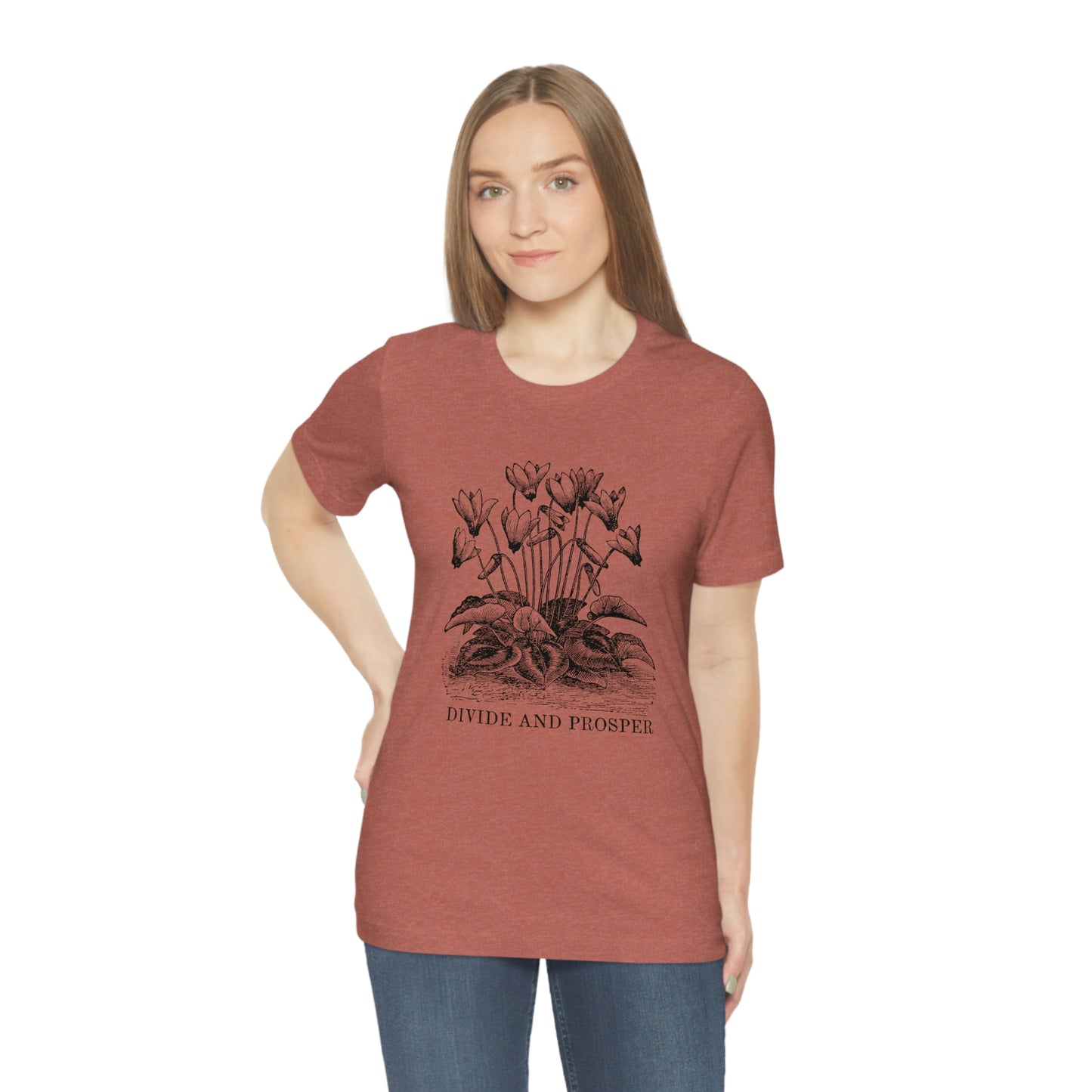 DIVIDE AND PROSPER- Unisex Jersey Short Sleeve Tee
