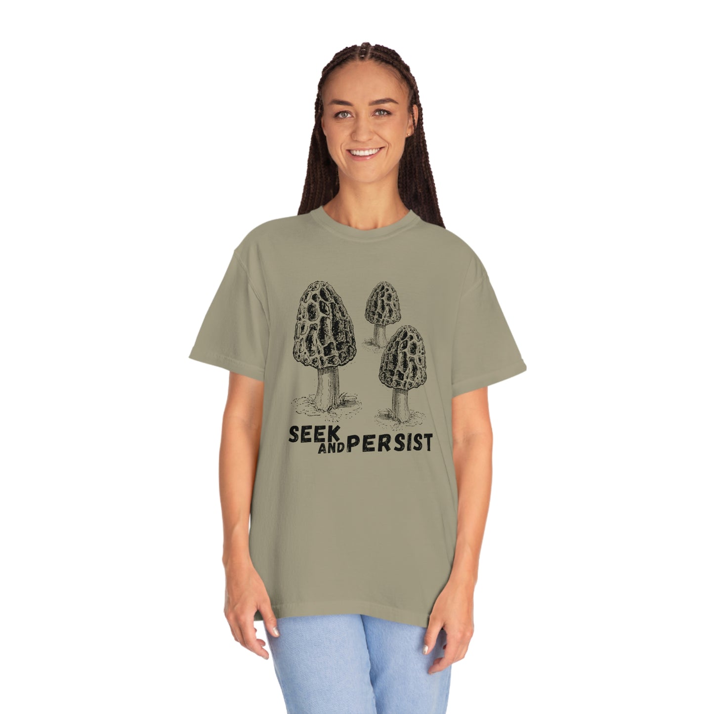 SEEK AND PERSIST-Unisex Garment-Dyed T-shirt