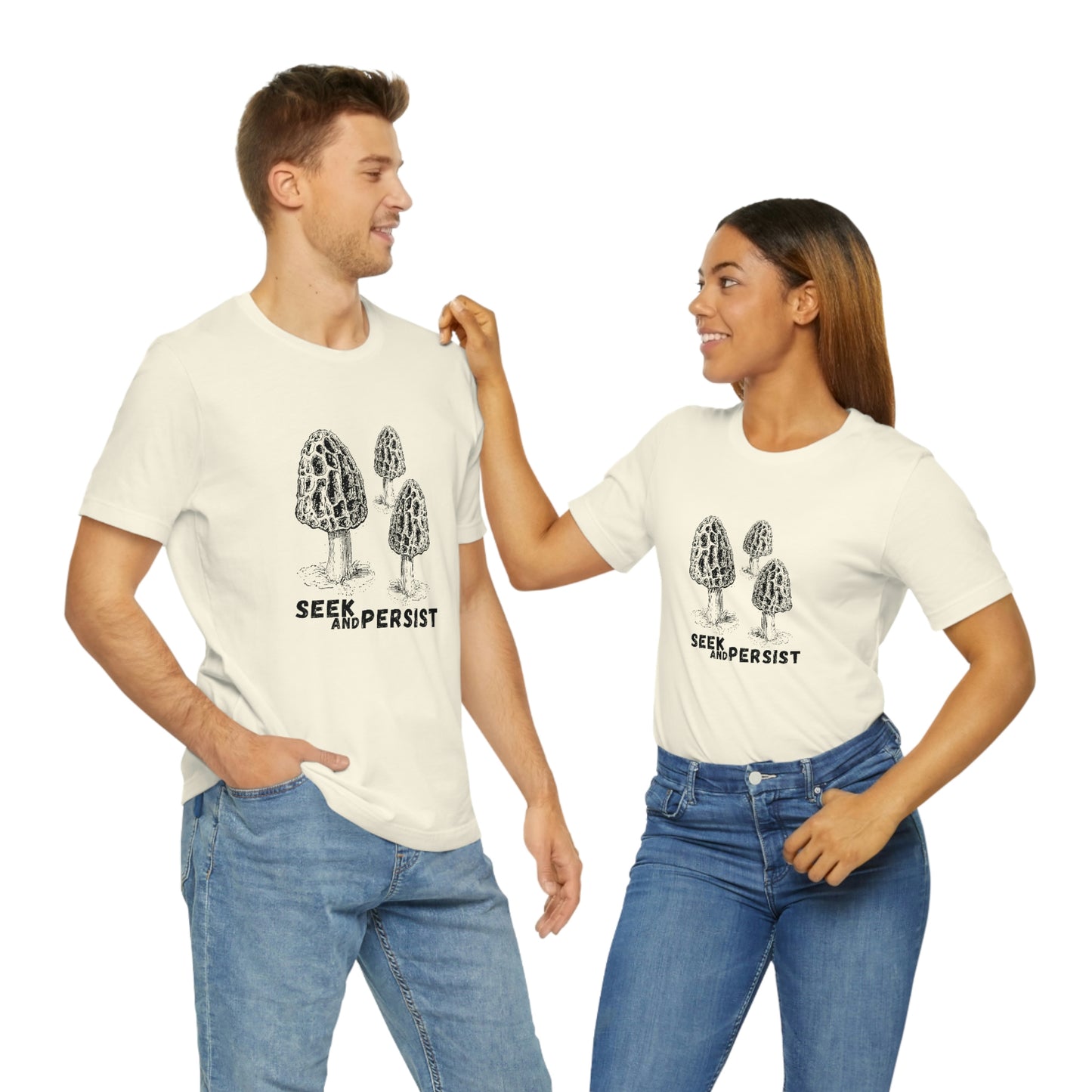 SEEK AND PERSIST- Unisex Jersey Short Sleeve Tee