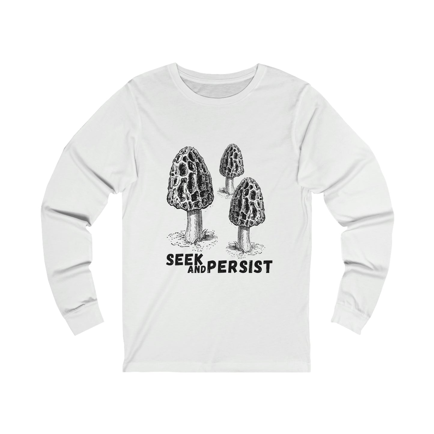 SEEK AND PERSIST- Unisex Jersey Long Sleeve Tee