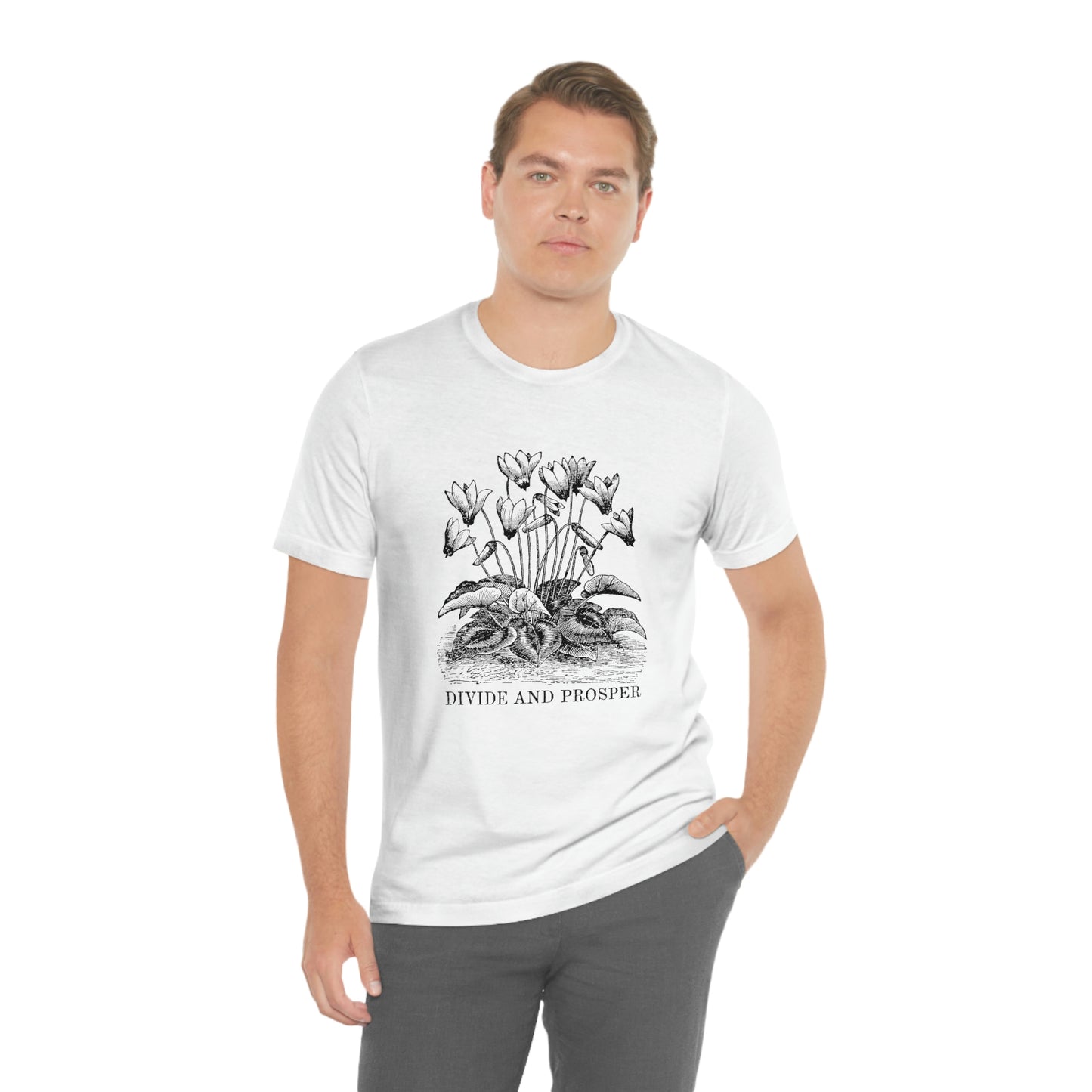 DIVIDE AND PROSPER- Unisex Jersey Short Sleeve Tee