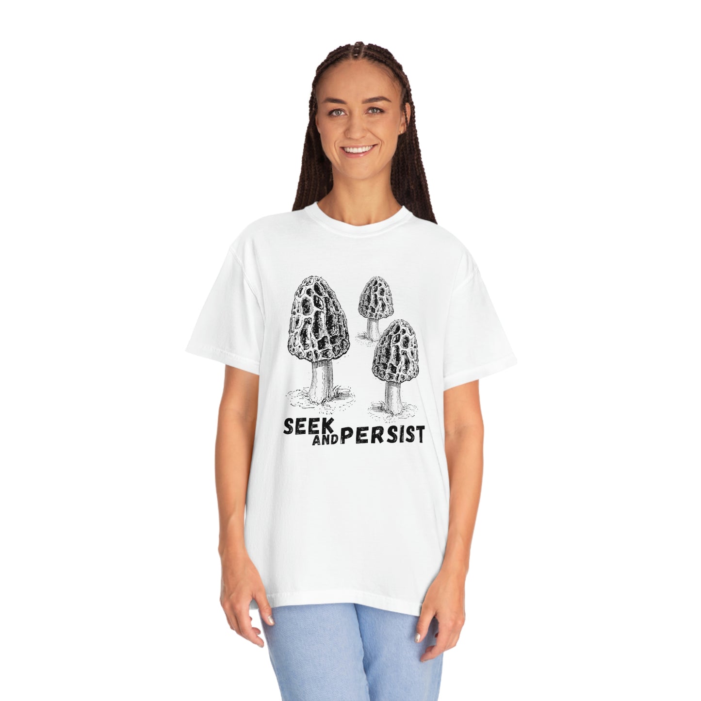 SEEK AND PERSIST-Unisex Garment-Dyed T-shirt