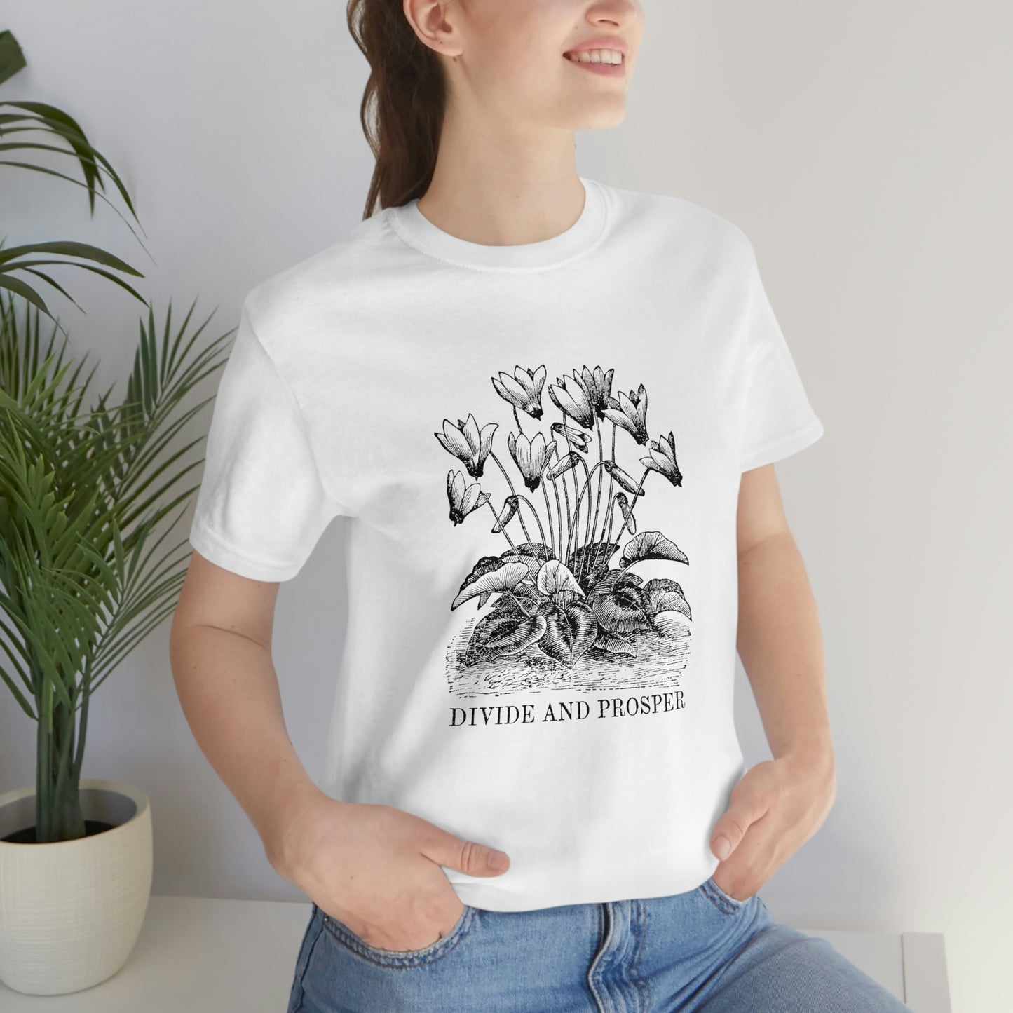 DIVIDE AND PROSPER- Unisex Jersey Short Sleeve Tee