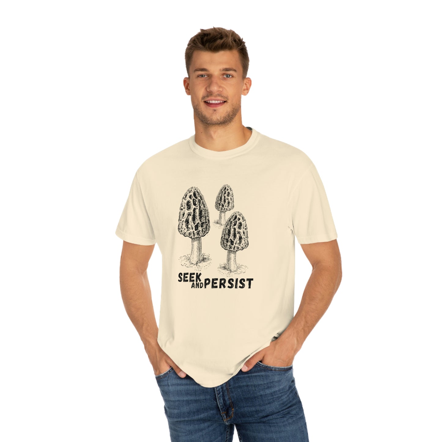 SEEK AND PERSIST-Unisex Garment-Dyed T-shirt