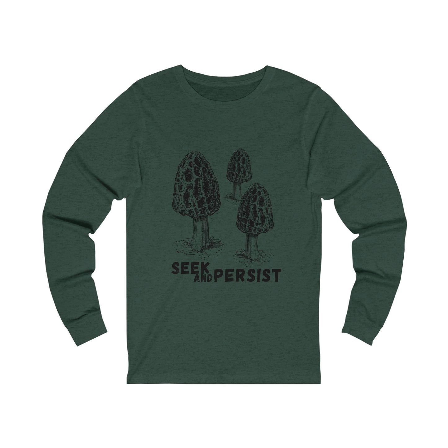 SEEK AND PERSIST- Unisex Jersey Long Sleeve Tee
