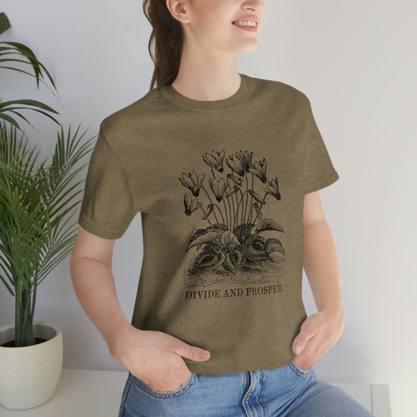 DIVIDE AND PROSPER- Unisex Jersey Short Sleeve Tee