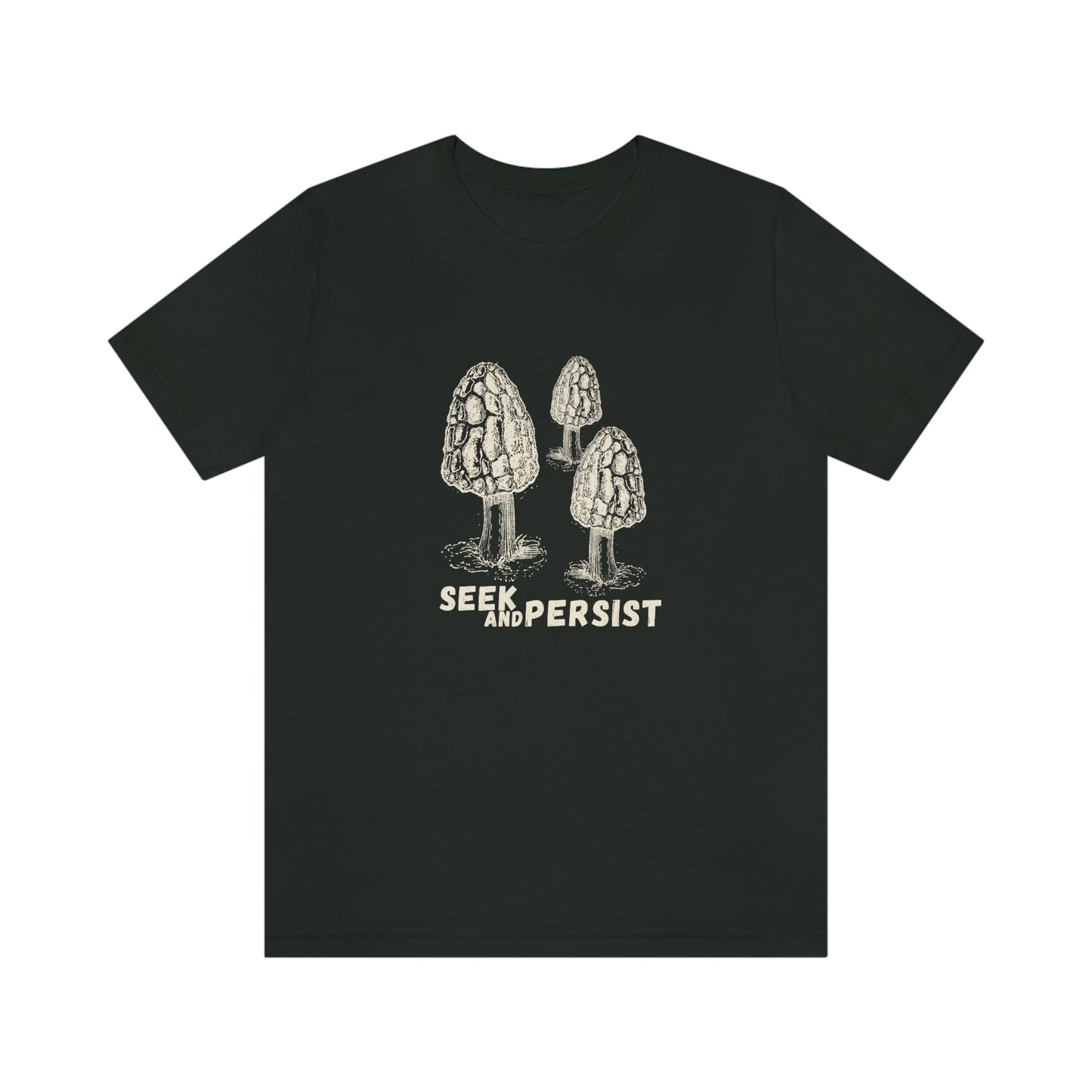 SEEK AND PERSIST- Unisex Jersey Short Sleeve Tee