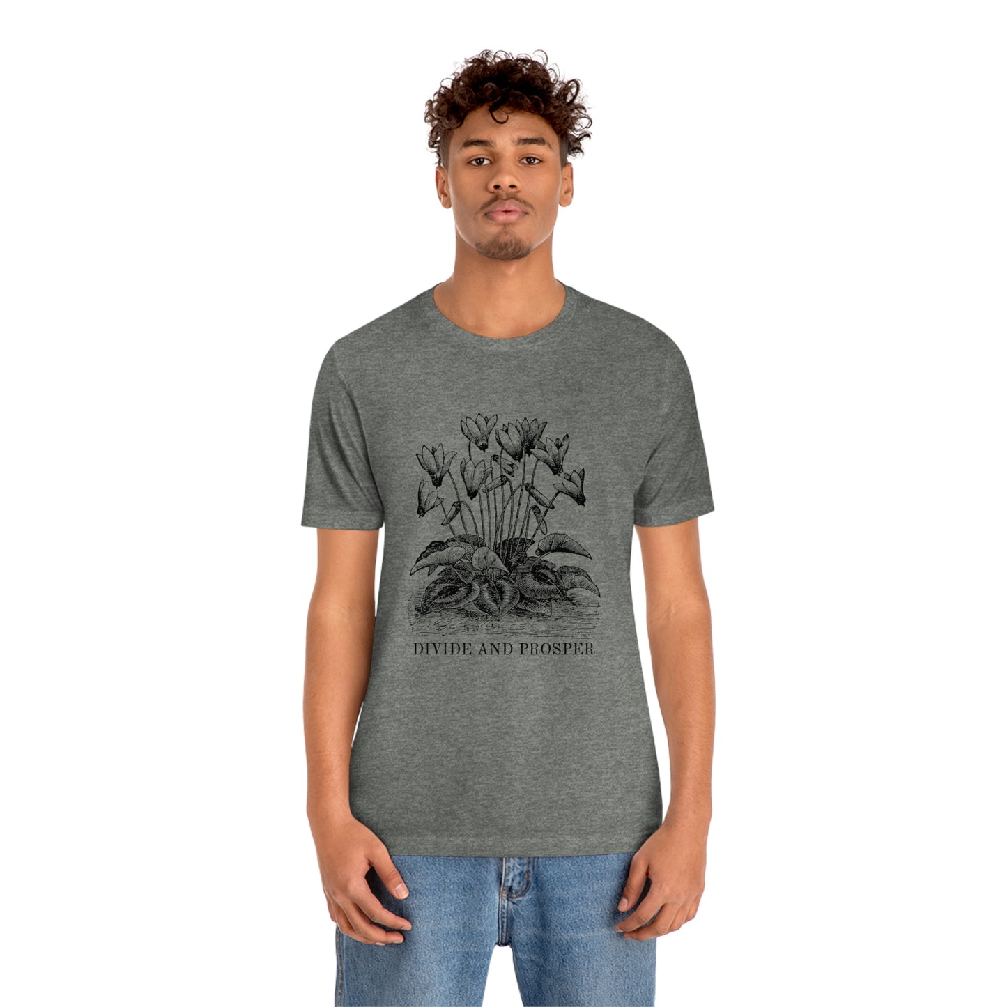 DIVIDE AND PROSPER- Unisex Jersey Short Sleeve Tee