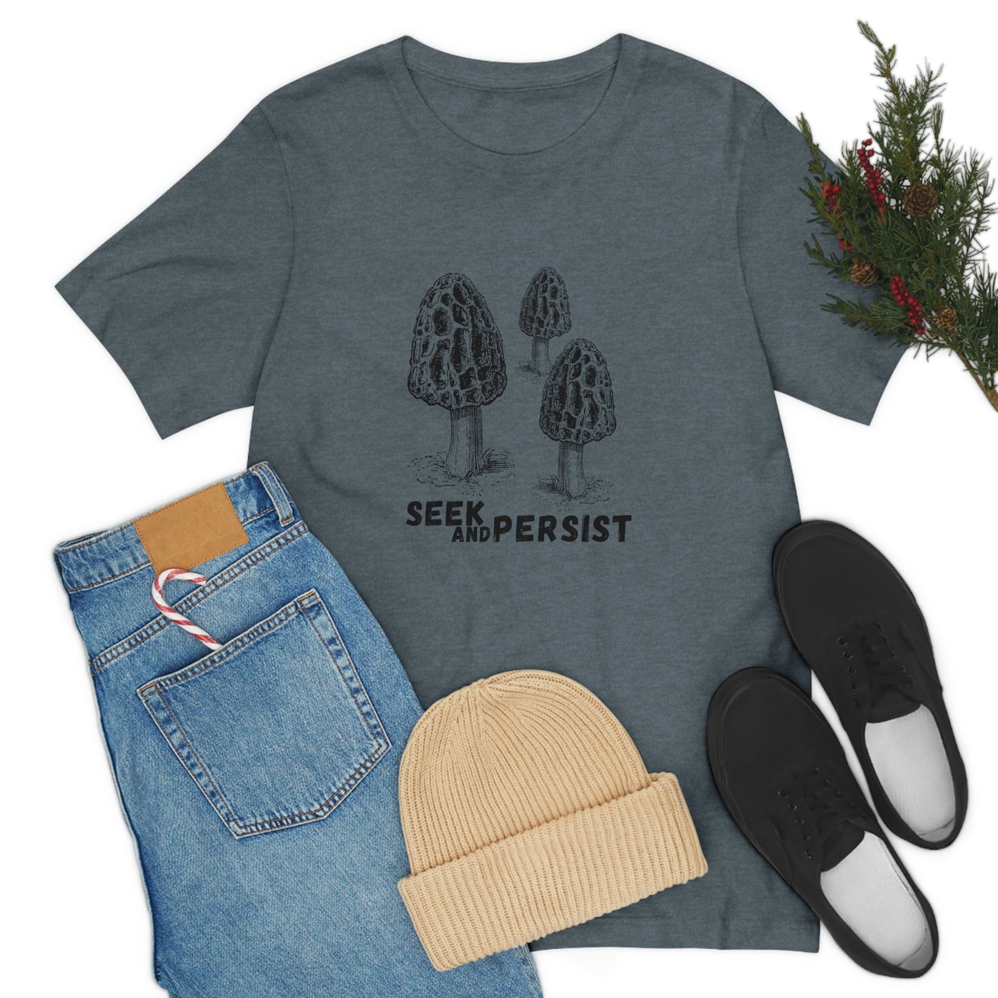 SEEK AND PERSIST- Unisex Jersey Short Sleeve Tee