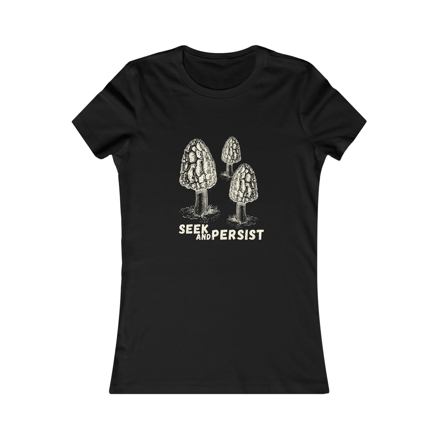 SEEK AND PERSIST- Women's Fitted Tee