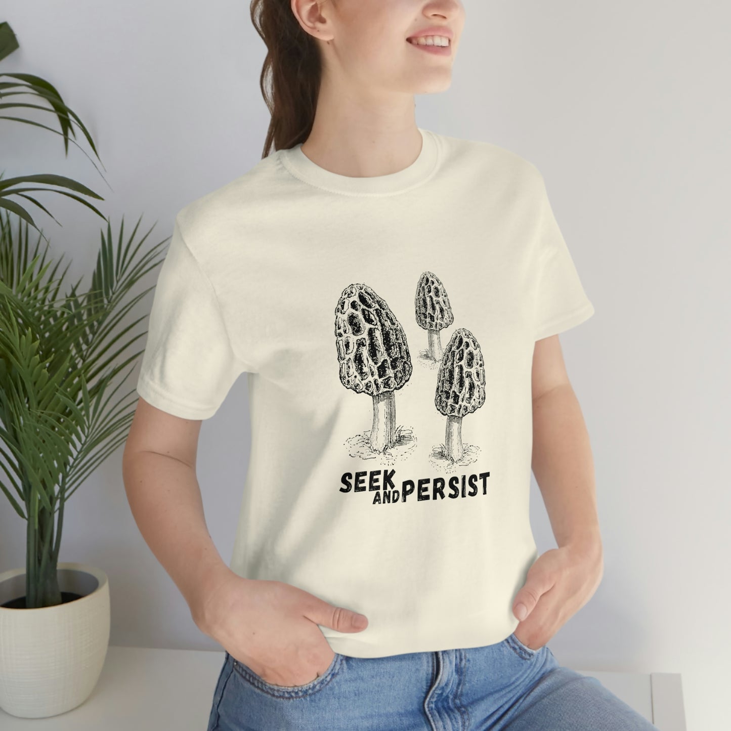 SEEK AND PERSIST- Unisex Jersey Short Sleeve Tee