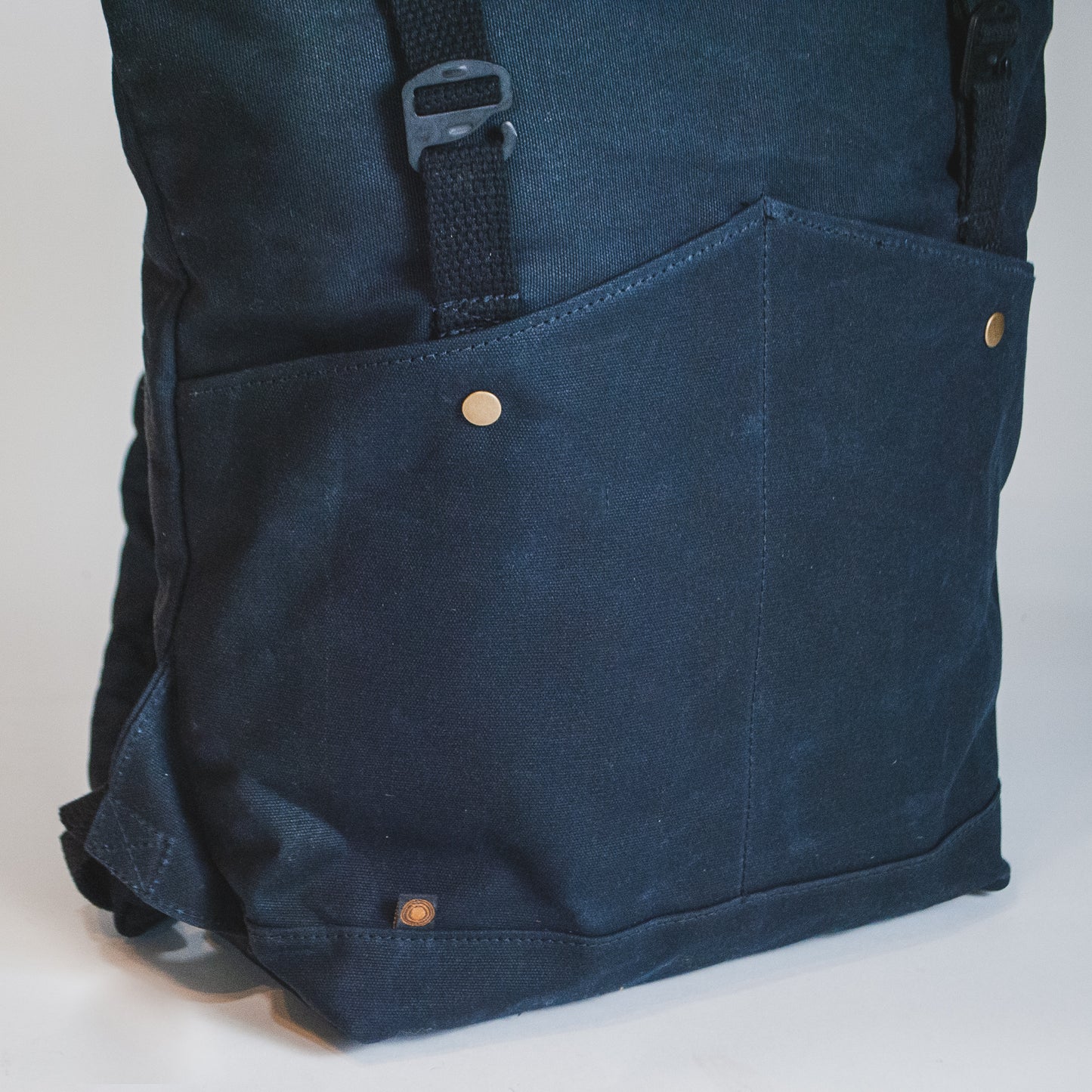 MADE TO ORDER- ROLL TOP BACKPACK- Black