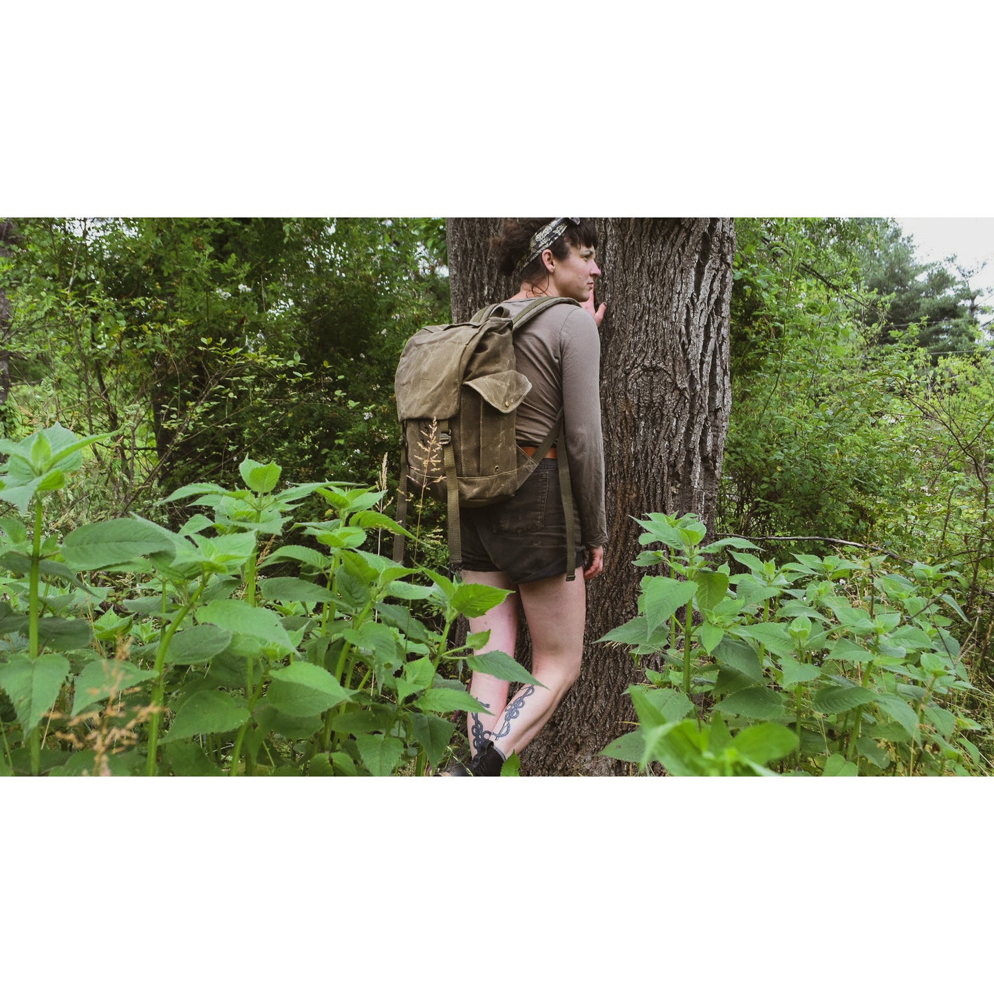 MADE TO ORDER- DAYPACK- OLIVE