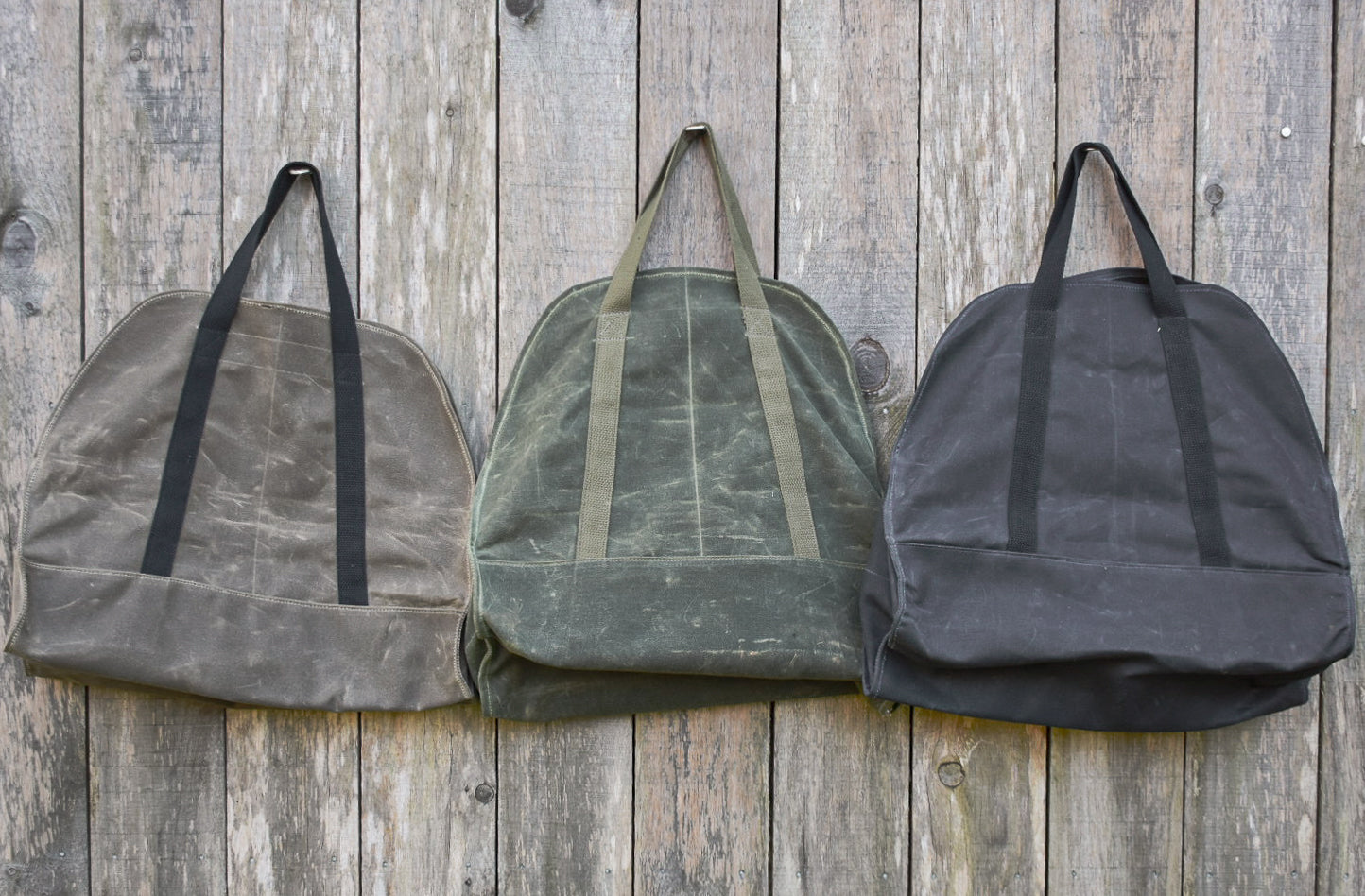 LOG CARRIER- BLACK, BROWN, OR OLIVE