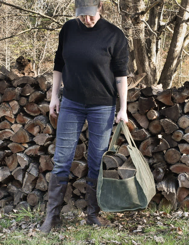 LOG CARRIER- BLACK, BROWN, OR OLIVE