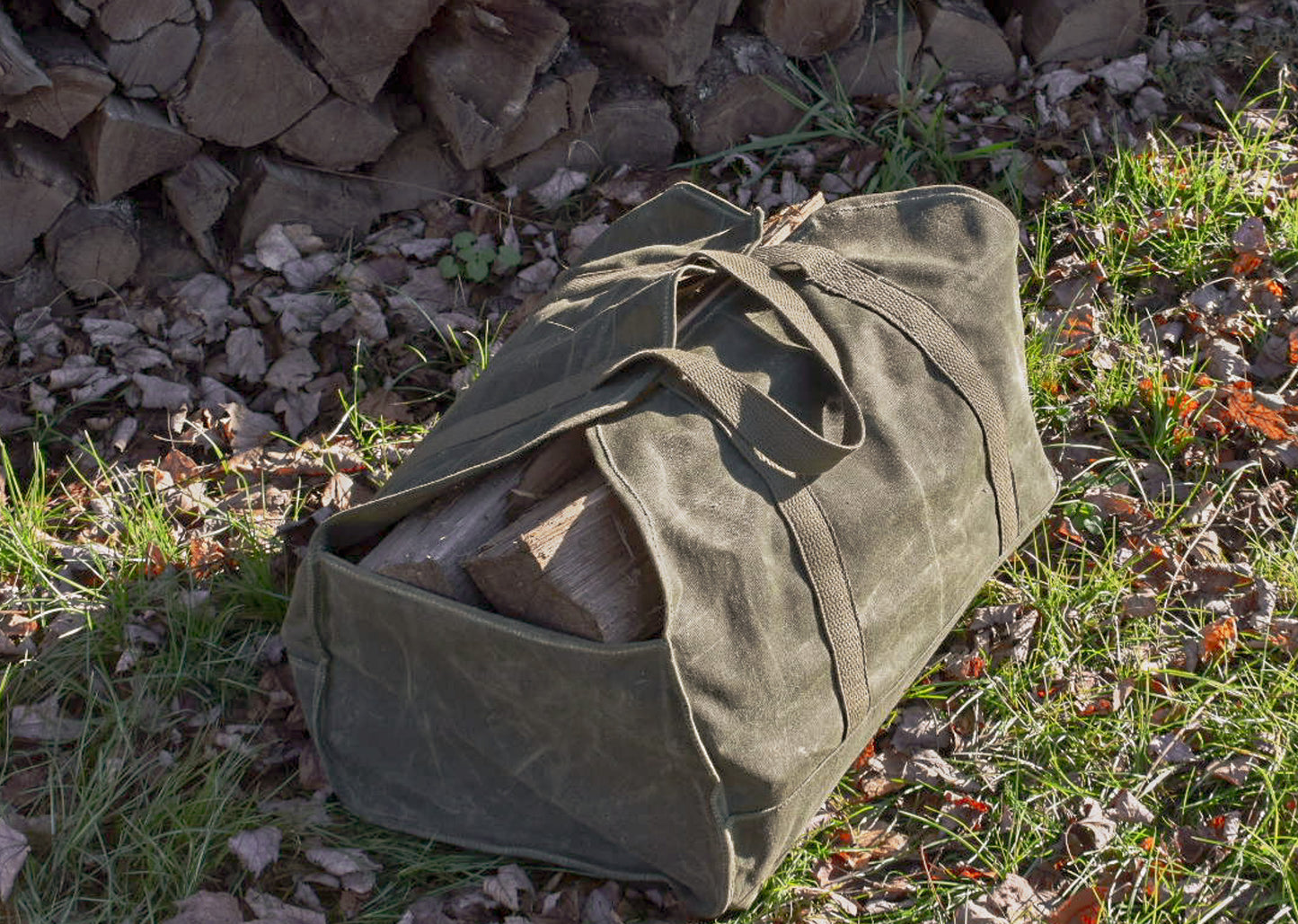 LOG CARRIER- BLACK, BROWN, OR OLIVE