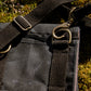 The "LEGION" 3-way satchel in BLACK