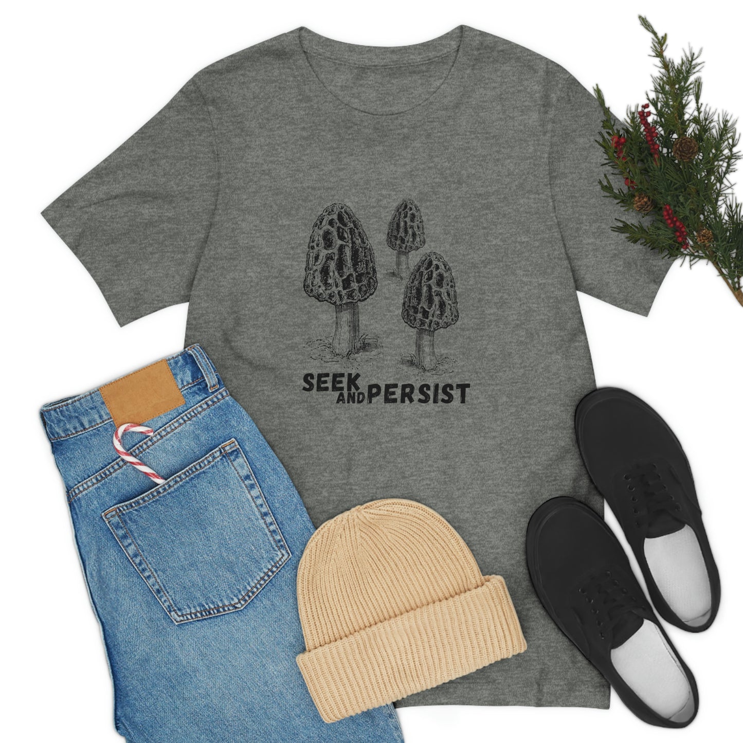 SEEK AND PERSIST- Unisex Jersey Short Sleeve Tee